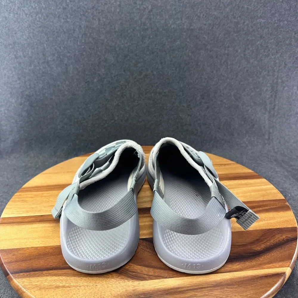 Chaco Mens Canyon Woven Clog Gray Shoes Size 13 JCH103361Z